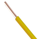 Riyadh 1.5 mm Wire 450/750 V, Solid Copper Conductor, Yellow Color, 100m Length
