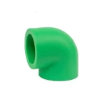 PPR Elbow 90° Size 25 mm, Green Color | Almanar