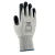 Cut-resistant and abrasion-resistant gloves, Size 9 (large).   