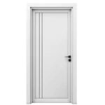Premium moisture-resistant doors, white color, size 235 x 115 cm, thickness 6 cm, model BM02