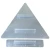 Triangle Aluminum Board Size 90 cm, Thickness 2 mm 