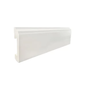 Baseboard Polystyrene 240x8 cm, White Color | 401