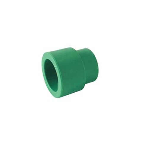 PPR Reducer Size 90x75 mm, Green Color | Al-Manar Pipes Factory