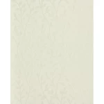 Leaf-patterned wall covering pale beige color, length 10 m, width 0.53 m, model 20607