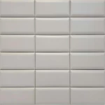 بلاط بورسلان Velvet للأرضيات والجدران، سماكة 8 مم، سطح مطفي، لون بيج، مقاس 15×5 سم