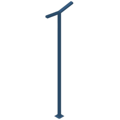 Garden Lighting Pole 6 meters, Base 350x350 mm, 50 Watts | 