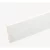 Decorative Skirting, 2m Width, 8cm Height, White color, Model 304449