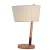 Classic Table Lamp, 41 cm Height, 30 cm Width, Beige Color