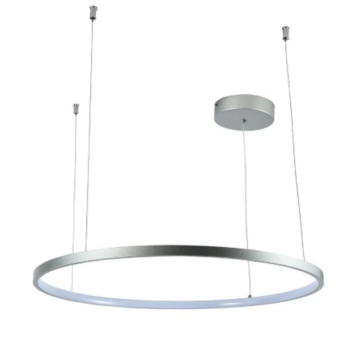 Crystal Chandelier 60 cm Diameter Luxury Design with Silver Band | 49395