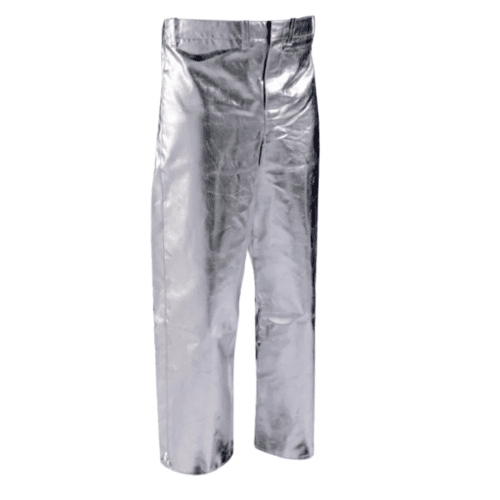 Aluminized Heat Protection Pants XL, Aluminum-Coated Fabric | Reda Safe