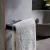 Stainless Steel Towel Bar 4x22 cm, Height 12 cm, Gray | Abyat Company - Image 2