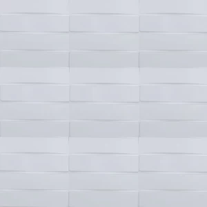 لوح 3D للجدران مقاس 50×50 سم لون ابيض | WDPVC31200