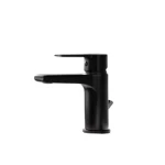 خلاط مغسلة حمام نحاس وزن 1.63 كجم، أسود مطفي