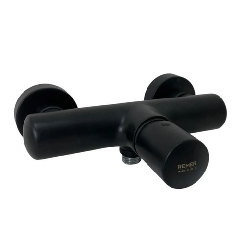 Italian Shattaf Mixer Brass, Matte Black Color | Al Muhaidib Sanitary and Ceramic