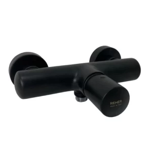 Italian Shattaf Mixer Brass, Matte Black Color | Al Muhaidib Sanitary and Ceramic