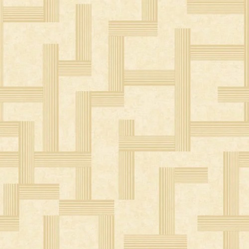 Wallpaper Striped Design Size 15.6m×106cm Beige Color | Luxury line