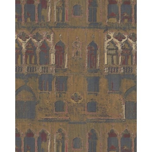 Italian Wallpaper Brown Color Modern Design, Size 10m x 1.06m, Model 81730 | Balbaid Decor Company