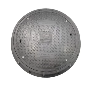 غطاء الفتحات الارضية كمبوزيت مقاس 800 مم حموله ثقيلة C250/D400 اسود | خزانات الزامل
