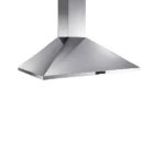 شفاط هرمي مربع ستانلس ستيل، قوة شفط 400 م³، عرض 60 سم، أزرار كبس