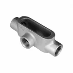 Conduit Body T Malleable, Size 1 inch | United Electricals 