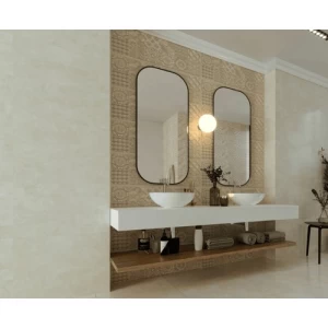 Wall Ceramics Matte Surface 30x90 cm Thickness 10 mm Light Beige | Saudi Ceramics