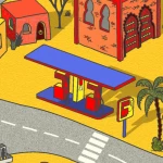 فينيل أرضيات PVC بازل لغرف الاطفال الوان متعددة، سماكة 2.6 مم، موديل 27123237