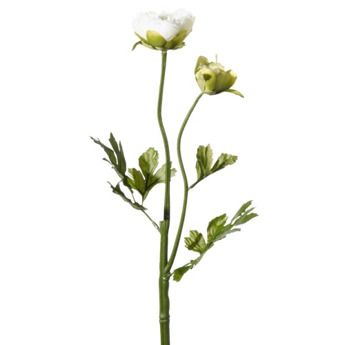 Decorative Artificial Plant White, Size 40 cm | Abyat Company