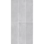 بلاط سيراميك ارتفاع 1 سم، مقاس 30× 90 سم، لون رمادى، موديل مراكش.