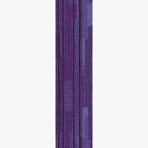 شرائح سجاد مكتبي، مقاس 100×25 سم، سمك 7 ملم، لون بنفسجي، مع عزل PVC، موديل 2685