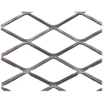 Galvanized Expanded Metal Mesh, Tejari Shape, Thickness 1.8 mm, Width 1.22 M, Length 2 M    | Bait Al Tatawor Company