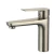 Matte Silver Washbasin Faucet, Brand Pluto
