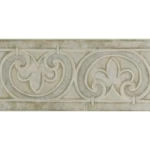 Rectangular Ceramic Floor, Size 33x16.5 cm, Model Prestige, Border Ancient Rome Warm Color  | Future Ceramic Company