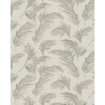 Wall decoration leaf-patterned design, size 10 m x 1.06 m, beige color, model 46740