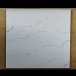 Emirati ceramic, marble pattern white color, size 60x120 cm