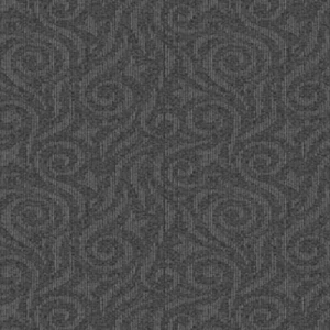 PVC Carpet Tile 50x50 cm Size, 8.5 mm Thickness, Dark Gray | 