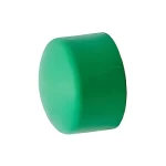 PPR End Cap Diameter 50 mm, Green Color | Cosmoplast