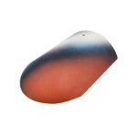 Roof Tile Corner End, Size 485x240 mm, Lava Color | Al Diar Al Ateeqah