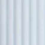 بديل خشب بي في سي  كوري مضلع ابعاد 15.6×290سم لون اوف وايت