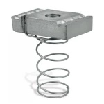 صامولة سوسته مجلفنة لون ابيض مقاس  6 مم سمك 6 مم | شركة ابسكو