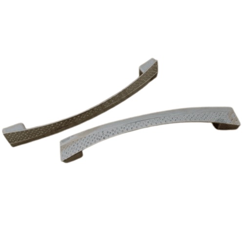 Kitchen Cabinet Pull Silver Color Arc Shape | 1053-1