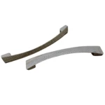 مقبض خزانة المطبخ، لون فضى