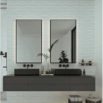 بلاط ديكور جدران سيراميك لامع سماكة 9 مم 30×60 سم، لون أبيض | الخزف السعودي