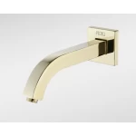 Concealed Wall Mounted Mixer Tap, Gold 