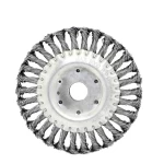 Braided Disc Brush Speed 11000 rpm, Size 6 Inch