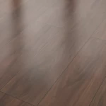 Classic HDF parquet flooring, thickness 8 mm, dark brown color, model number 51095