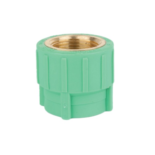 PPR Adapters with Female Thread Size 50 mm x 1.5 inch, Green | Al Watania Plastics