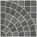 بورسلان اسبانى مطفى، تصميم اسمنتى، ابعاد 60×60 سم، لون رمادى 