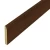 Hardwood Skirting, Length 240 cm, Height 8 cm, Brown Color, Model 114