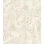Patterned wallpaper, length 10 m, width 0.70 m, pale beige color, model 13044