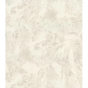 Patterned Wallpaper 10 m x 0.70 m Pale Beige, Model 13044 | Balbaid Decor Company